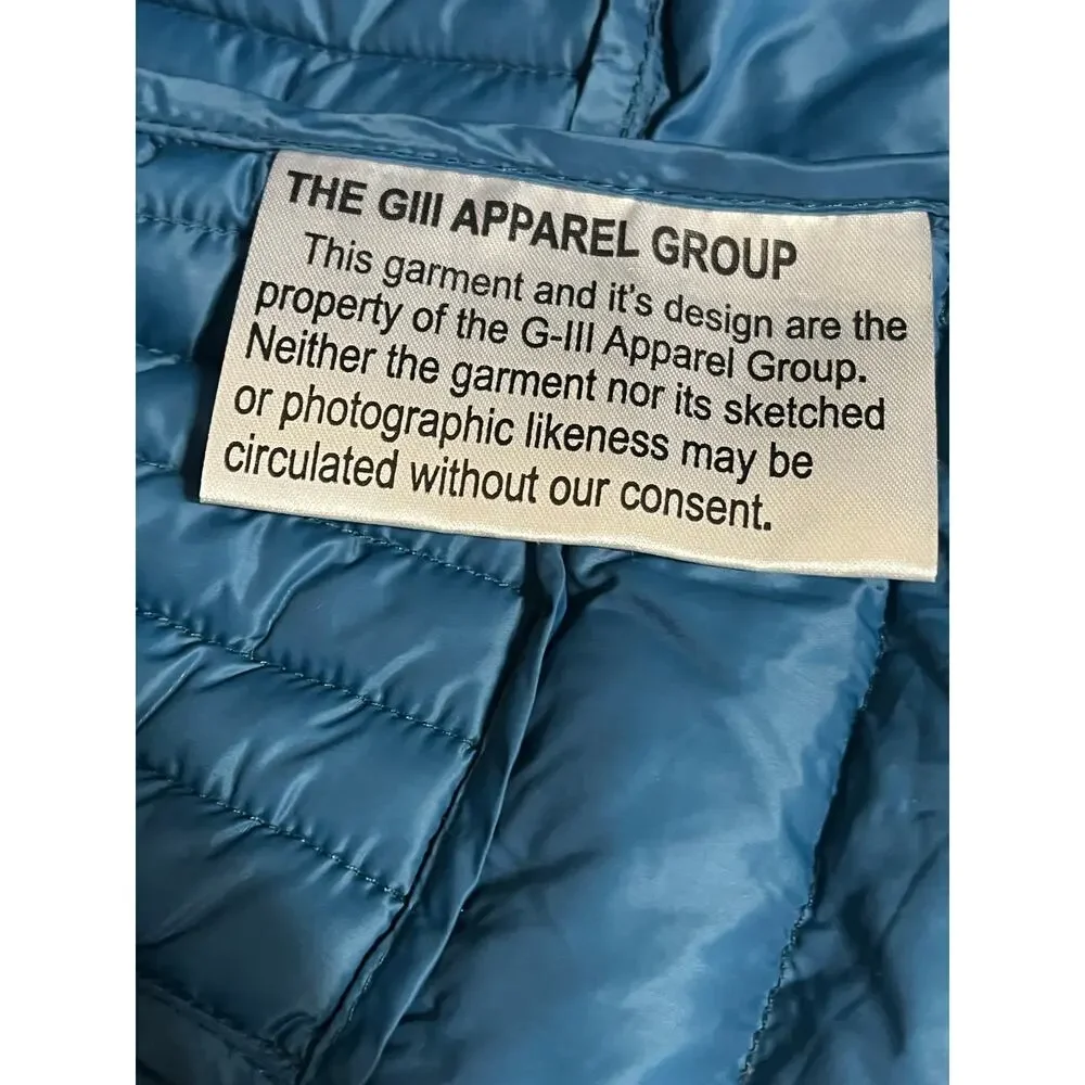 Teal Puffer Vest ✨ Kenneth Cole • Cozy Layer • Women’s M - Picture 4 of 7